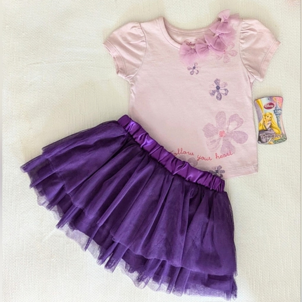 2 Pcs Girl Skirt Set